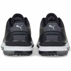 Puma Proadapt Alphacat Leather Golf Shoes Black/Silver -Shoes Popular Store puma proadapt alphacat leather golf shoes black silver 376044 02 heel itempicture