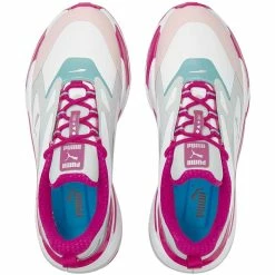Puma Women's GS-Fast Golf Shoes White/Chalk Pink/Porcelain -Shoes Popular Store puma womens gs fast golf shoes white chalk pink porcelain top itempicture