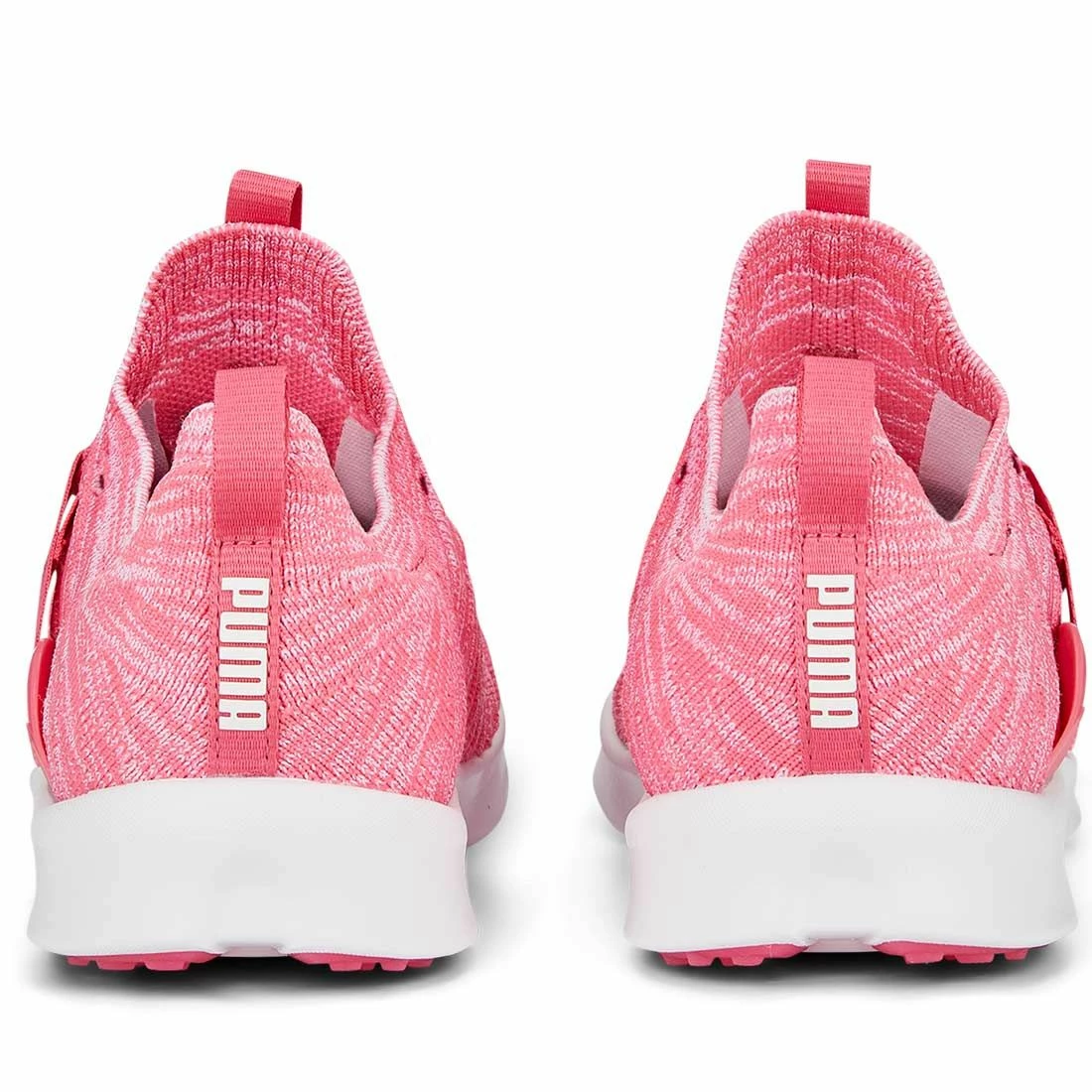 Puma Women's Laguna Fusion Knit Golf Shoes Sunset Pink/White 4 Puma Women's Laguna Fusion Knit Golf Shoes Sunset Pink/White - Image 4