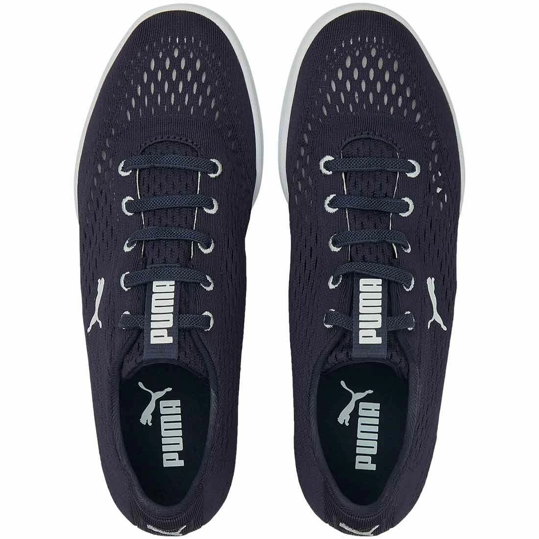 Puma Women's Monolite Fusion Slip-On Golf Shoes Navy Blazer/White 4 Puma Women's Monolite Fusion Slip-On Golf Shoes Navy Blazer/White - Image 4