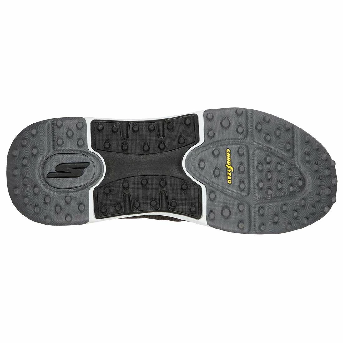 Skechers GO GOLF Arch Fit Line Up Golf Shoes Black/White 2 Skechers GO GOLF Arch Fit Line Up Golf Shoes Black/White - Image 2