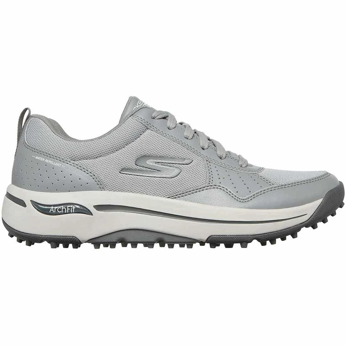Skechers GO GOLF Arch Fit Line Up Golf Shoes Grey 1 Skechers GO GOLF Arch Fit Line Up Golf Shoes Grey