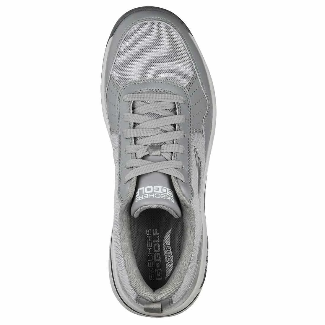Skechers GO GOLF Arch Fit Line Up Golf Shoes Grey 4 Skechers GO GOLF Arch Fit Line Up Golf Shoes Grey - Image 4