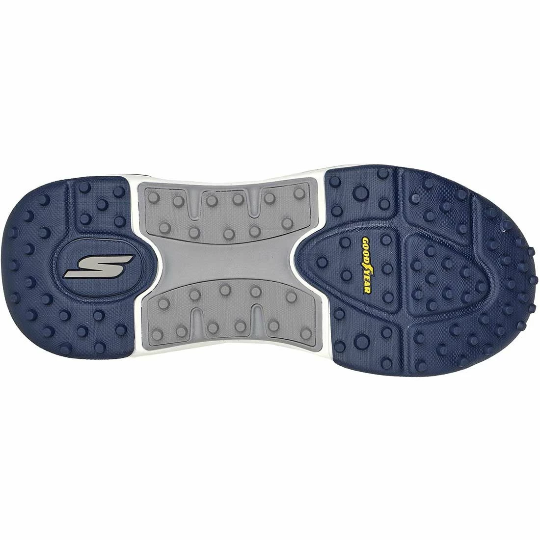 Skechers GO GOLF Arch Fit Line Up Golf Shoes White/Navy 2 Skechers GO GOLF Arch Fit Line Up Golf Shoes White/Navy - Image 2