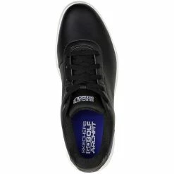 Skechers GO GOLF Drive 5 Relaxed Fit Golf Shoes Black/White -Shoes Popular Store skechers go golf drive 5 relaxed fit golf shoes black white 214037 bkw top itempicture