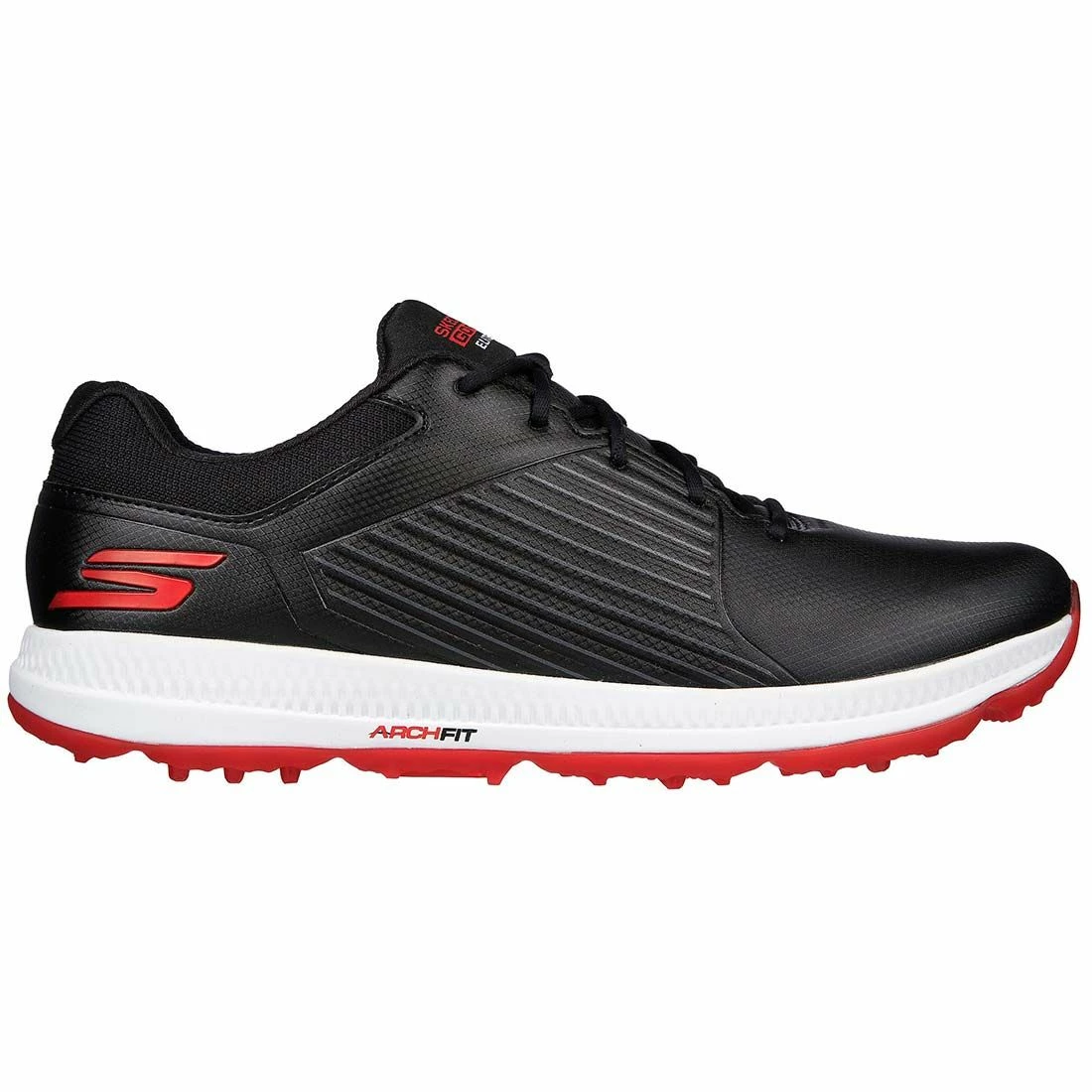 Skechers GO GOLF Elite 5 GF Golf Shoes Black/Red 1 Skechers GO GOLF Elite 5 GF Golf Shoes Black/Red