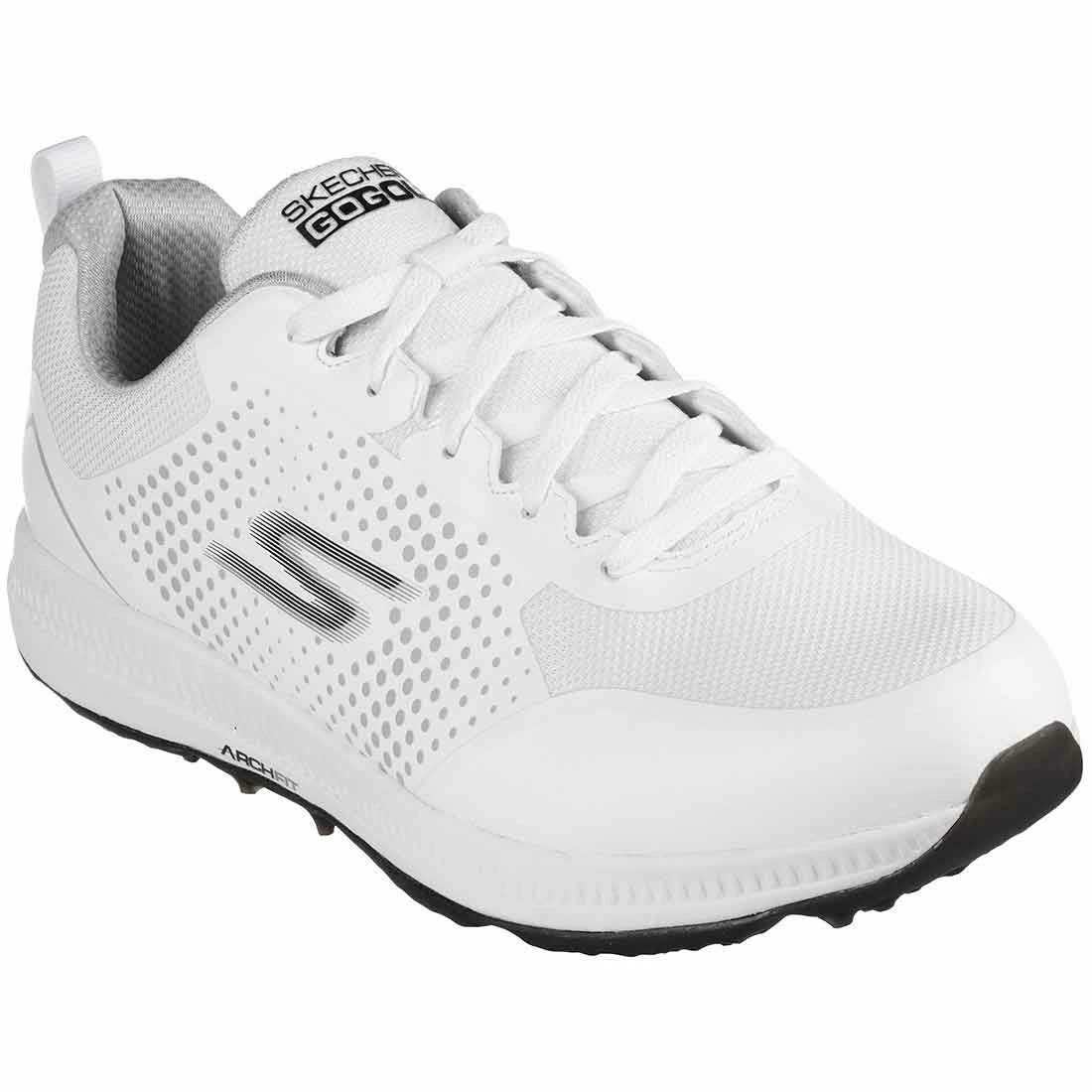 Skechers GO GOLF Elite 5 Sport Golf Shoes White/Black 3 Skechers GO GOLF Elite 5 Sport Golf Shoes White/Black - Image 3