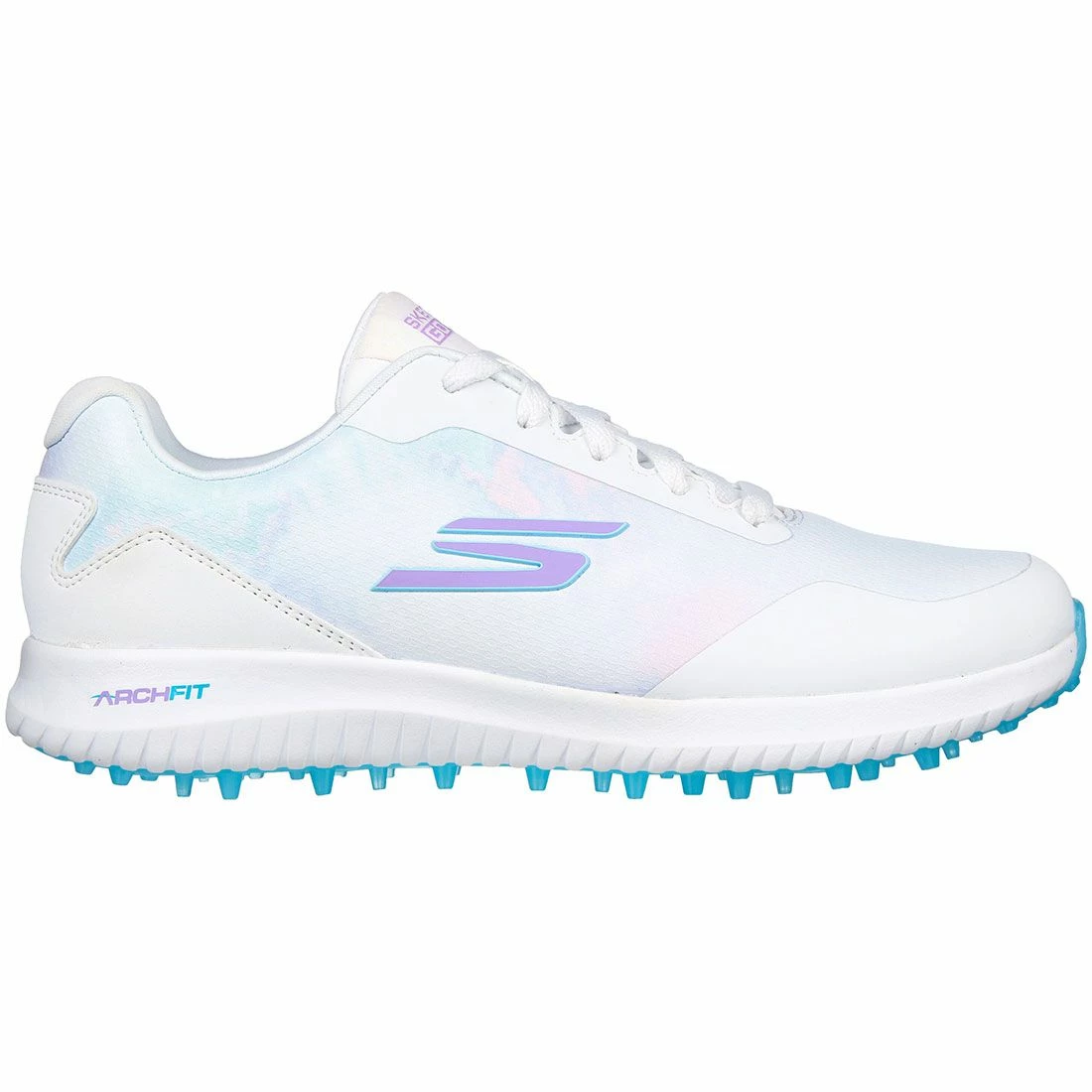 Skechers Women's Arch Fit GO GOLF Max 2 Splash Golf Shoes White/Multi 1 Skechers Women's Arch Fit GO GOLF Max 2 Splash Golf Shoes White/Multi