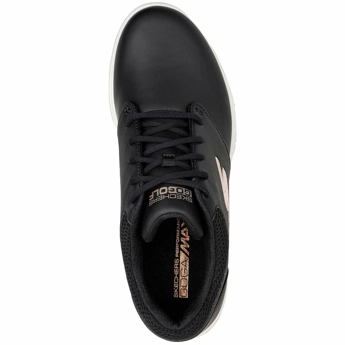 Skechers Women's GO GOLF Bold Golf Shoes Black/Rose Gold 4 Skechers Women's GO GOLF Bold Golf Shoes Black/Rose Gold - Image 4