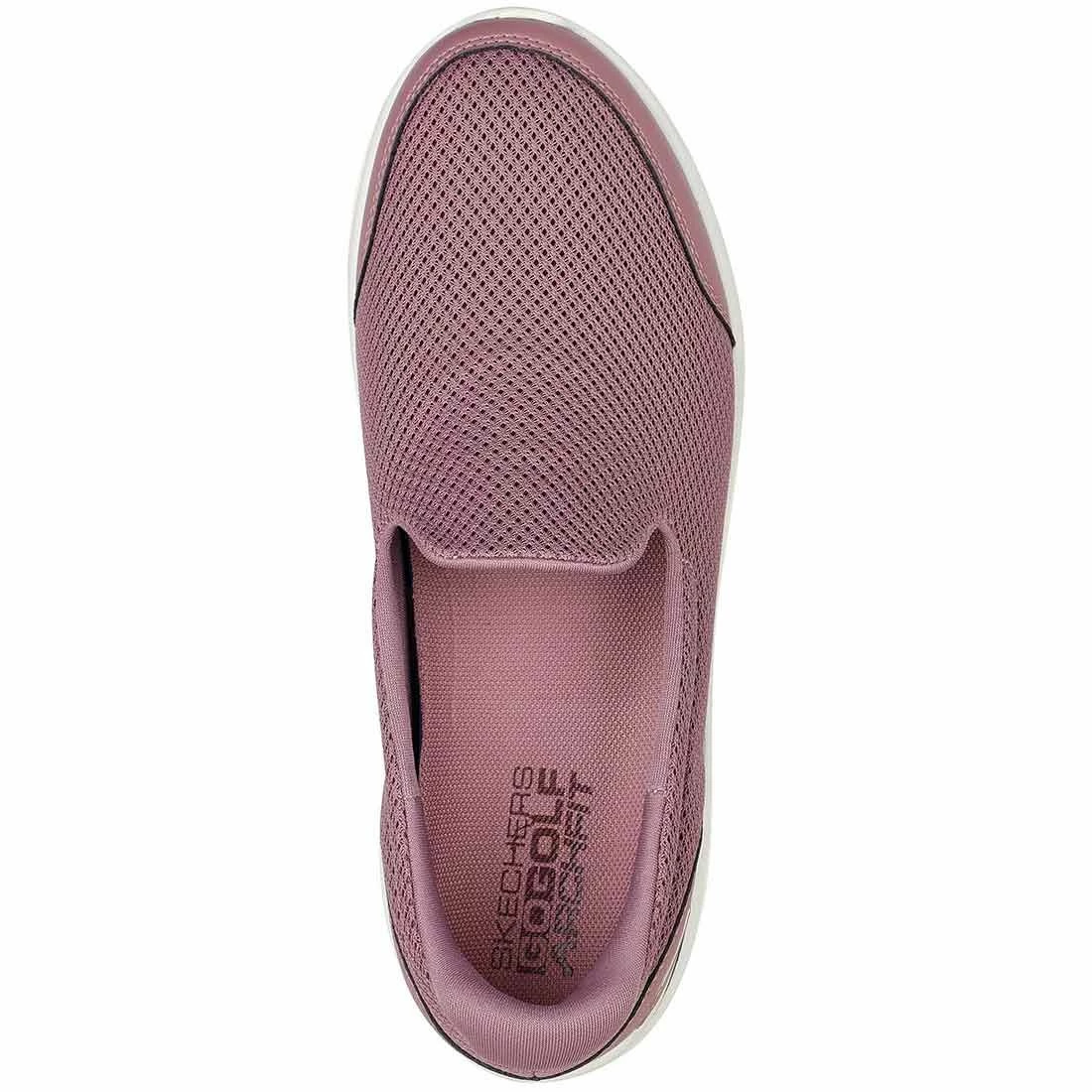 Skechers Women's GO GOLF Arch Fit Walk Relaxed Fit Golf Shoes Mauve 4 Skechers Women's GO GOLF Arch Fit Walk Relaxed Fit Golf Shoes Mauve - Image 4