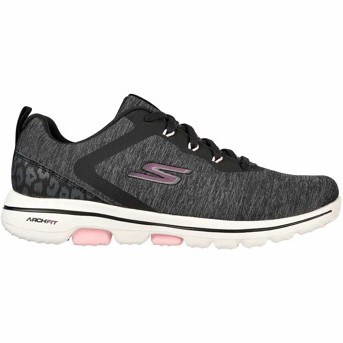 Skechers Women's GO GOLF Walk 5 RF Golf Shoes Black/Pink 1 Skechers Women's GO GOLF Walk 5 RF Golf Shoes Black/Pink