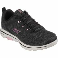 Skechers Women's GO GOLF Walk 5 RF Golf Shoes Black/Pink 6 Skechers Women's GO GOLF Walk 5 RF Golf Shoes Black/Pink -Shoes Popular Store skechers womens go golf walk 5 rf golf shoes black pink toe itempicture
