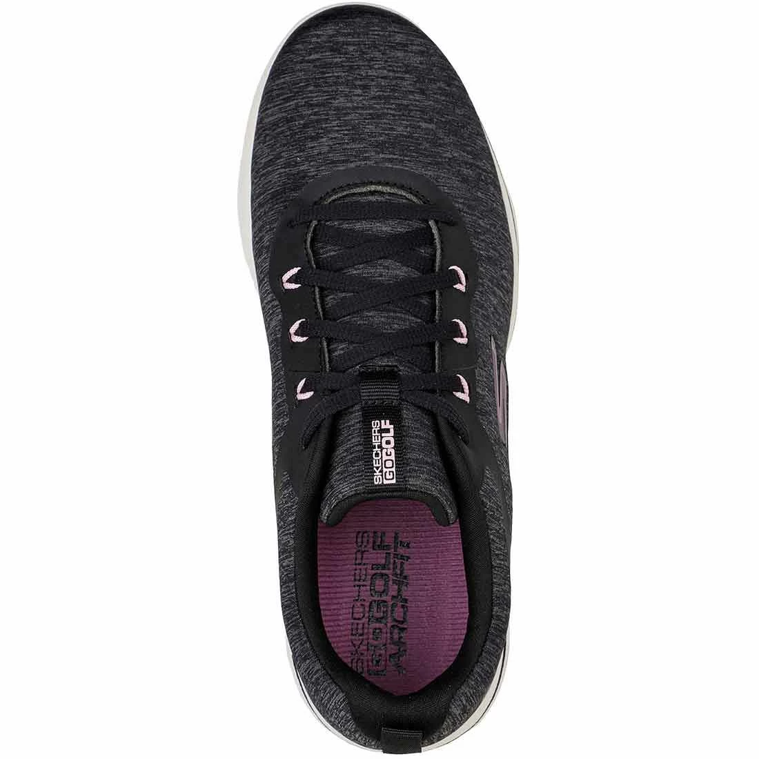 Skechers Women's GO GOLF Walk 5 RF Golf Shoes Black/Pink 4 Skechers Women's GO GOLF Walk 5 RF Golf Shoes Black/Pink - Image 4