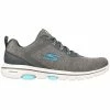 Skechers Women's GO GOLF Walk 5 RF Golf Shoes Grey/Blue