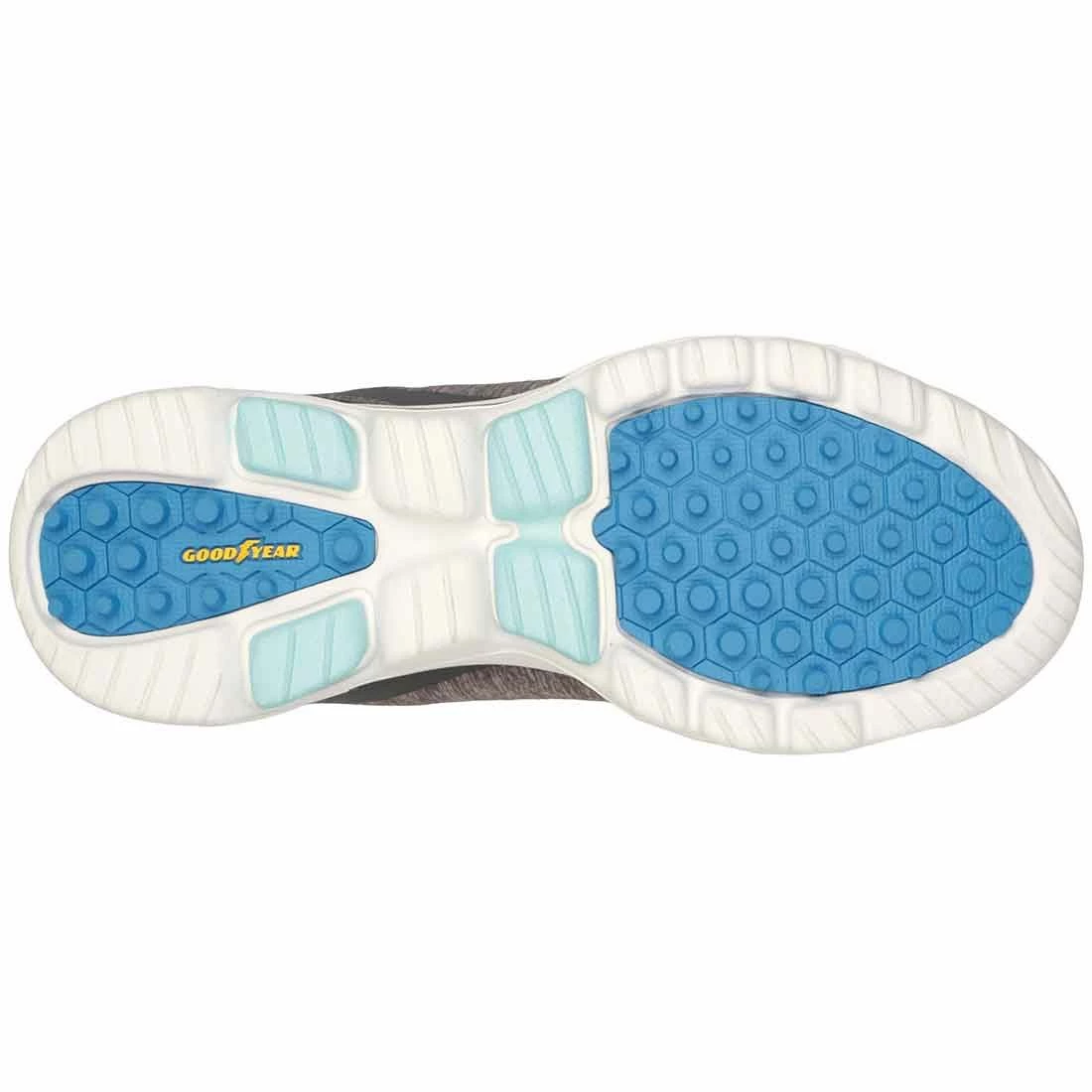 Skechers Women's GO GOLF Walk 5 RF Golf Shoes Grey/Blue 2 Skechers Women's GO GOLF Walk 5 RF Golf Shoes Grey/Blue - Image 2