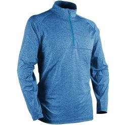 Sun Mountain Second Layer Pullover -Shoes Popular Store sun mountain 2023 second layer pullover pacific blue itempicture