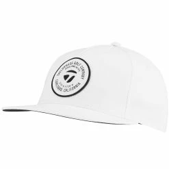 TaylorMade 5 Panel Flat Bill Hat -Shoes Popular Store taylormade 2023 5 panel flat bill hat white itempicture