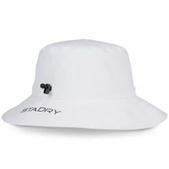 Titleist Players StaDry Bucket Hat -Shoes Popular Store titleist 2023 players stadry bucket hat white charcoal back itempicture
