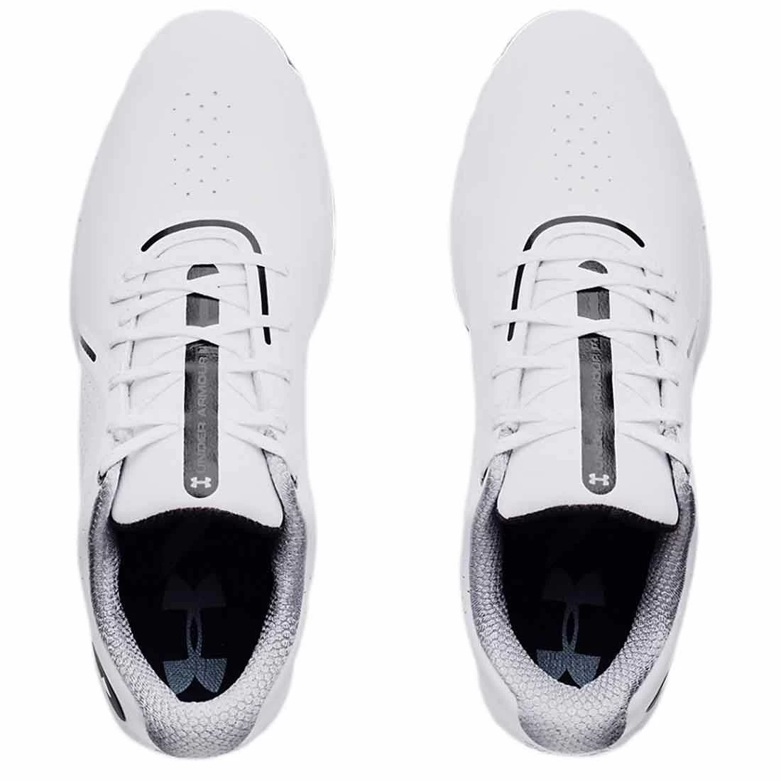 Under Armour Charged Draw RST Golf Shoes White 4 Under Armour Charged Draw RST Golf Shoes White - Image 4