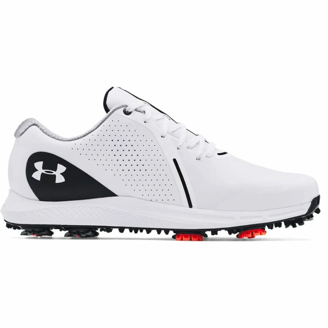 Under Armour Charged Draw RST Golf Shoes White 1 Under Armour Charged Draw RST Golf Shoes White