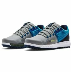 Under Armour HOVR Forge RC Golf Shoes Mod Grey/Cruise Blue -Shoes Popular Store under armour hovr forge rc golf shoes mod grey cruise blue pair itempicture