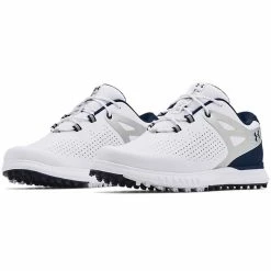 Under Armour Women's Charged Breathe Golf Shoes White/Academy -Shoes Popular Store under armour womens ua charged breathe golf shoes white academy pair itempicture